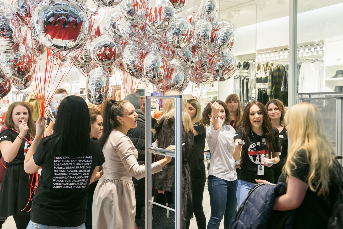 Открытие магазина сети H&M в ТРК «Акваполис»