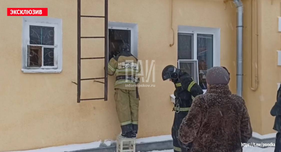Бдительные жильцы и оперативные действия   пожарных спасли квартиру в Дно 