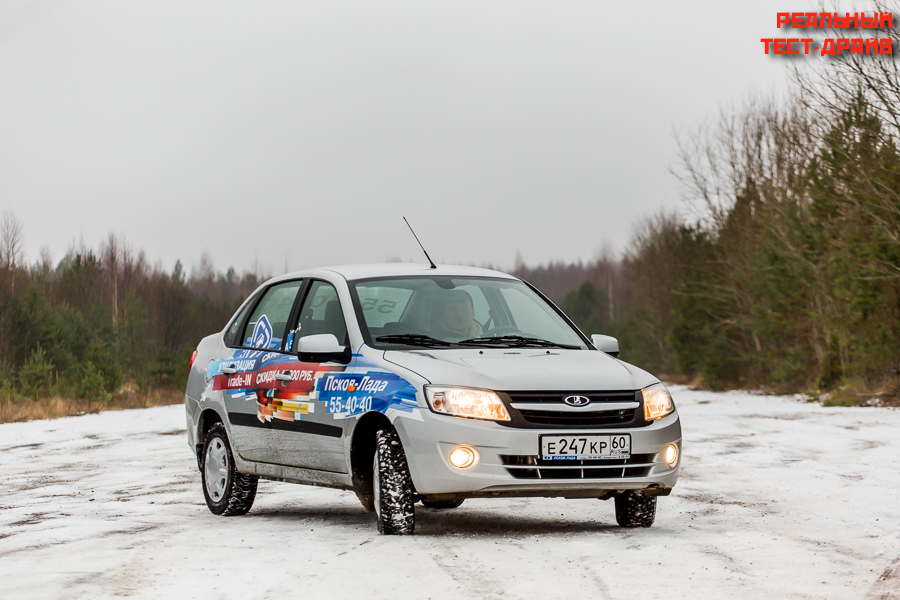 LaDA Granta на ходу