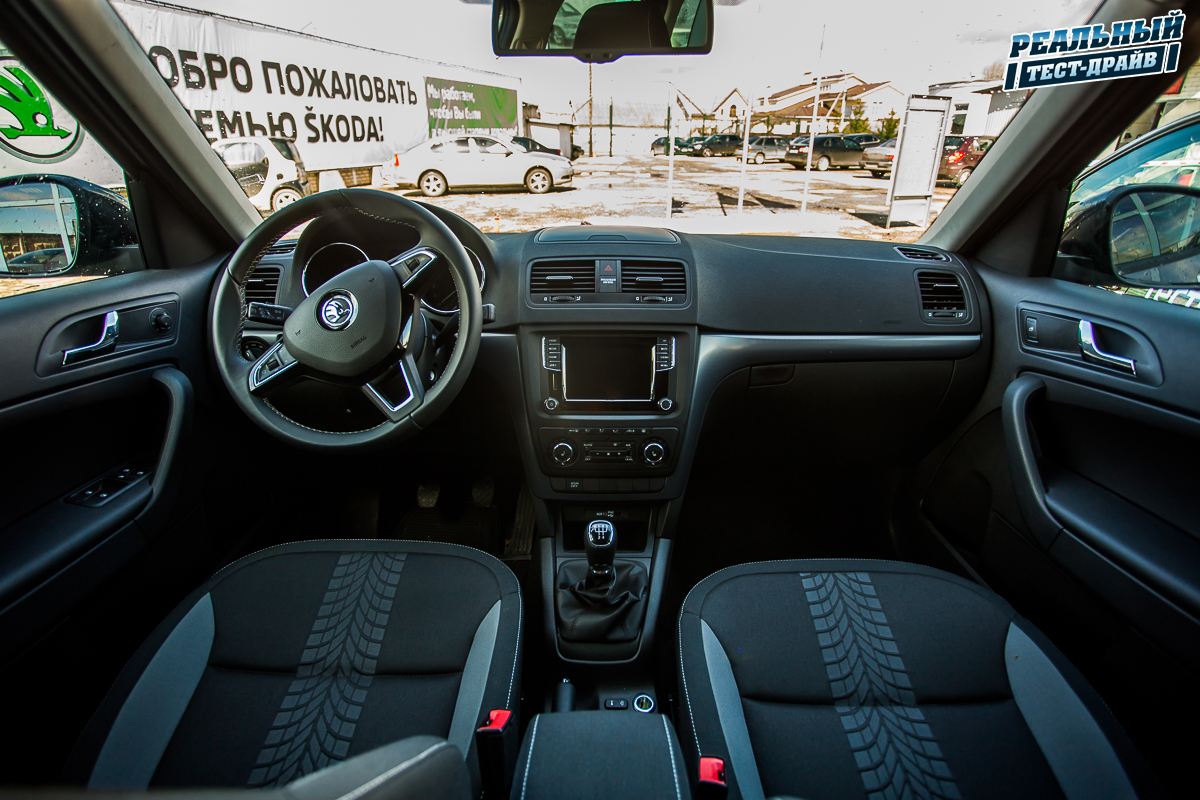 ŠKODA Yeti Adventure интерьер