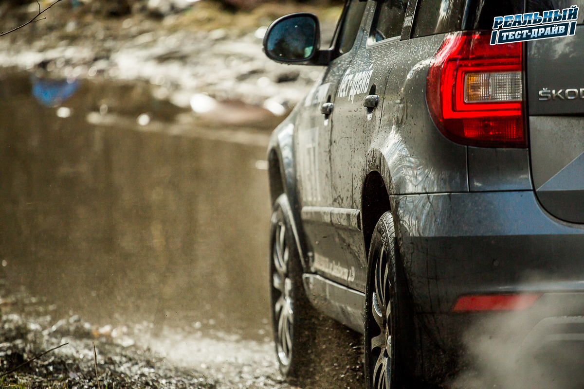 ŠKODA Yeti Adventure на ходу