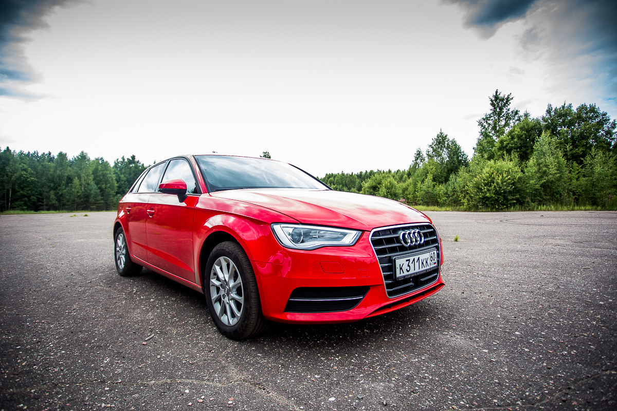 Audi A3 Sportback 2013 (экстерьер)