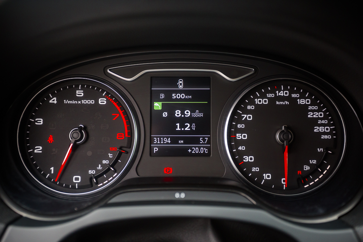 Audi A3 Sportback 2013 (интерьер)
