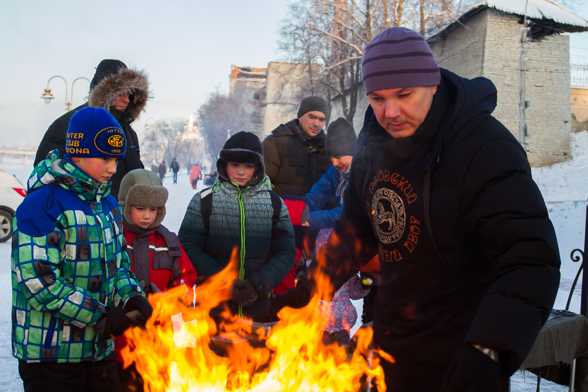 День скобаря в Пскове