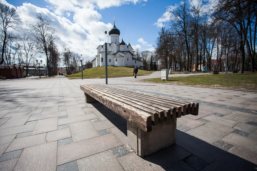 Скамейки в Детском парке