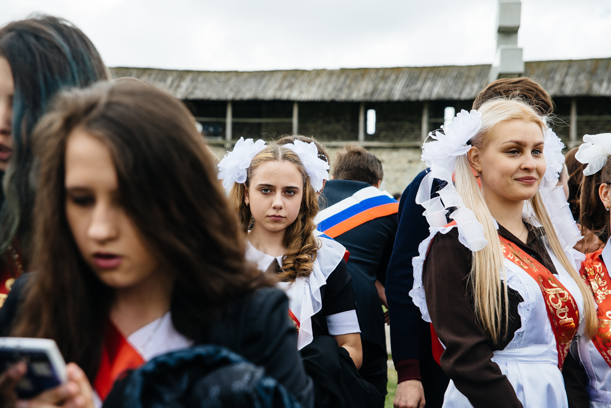 Праздник Последнего звонка в Пскове 