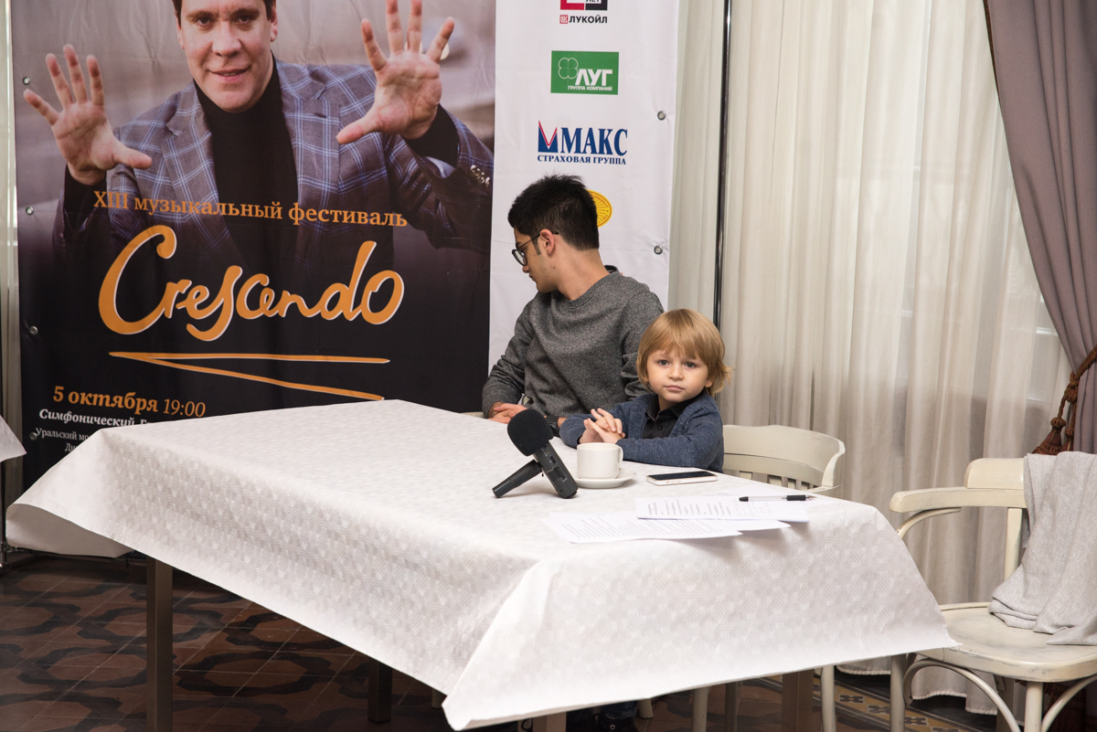 Пресс-завтрак с участниками фестиваля Crescendo
