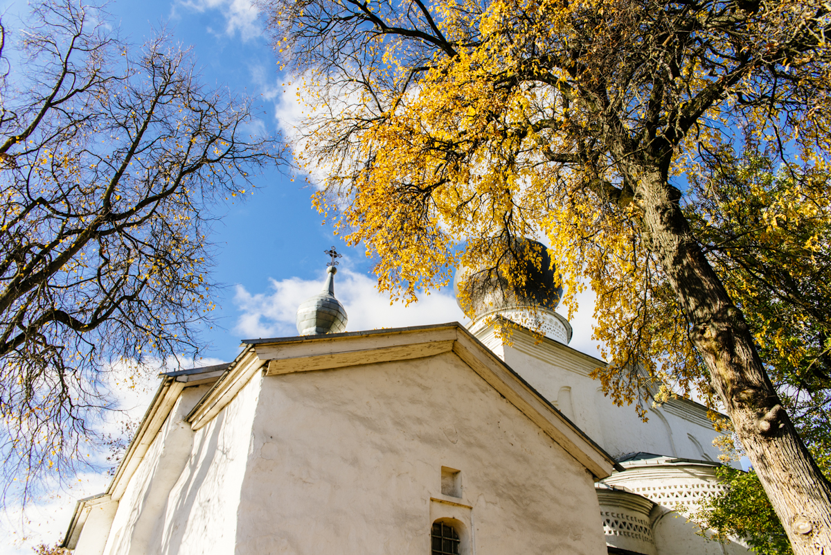 Золотая осень в Пскове
