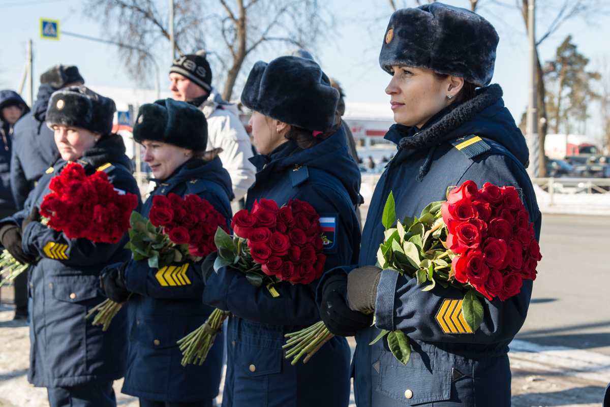 Митинг, посвященный памяти воинов-десантников легендарной 6-й роты.