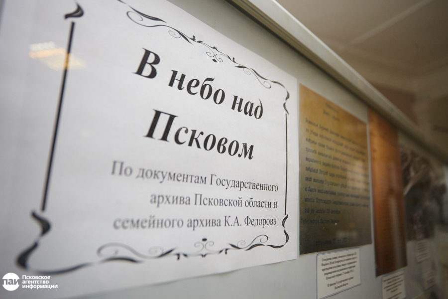 Выставка «В небо над Псковом»