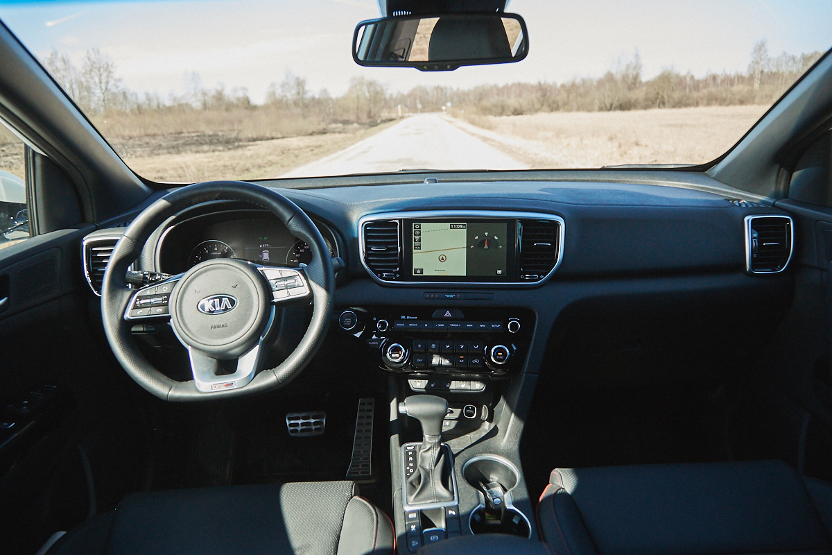 Интерьер KIA Sportage GT Line