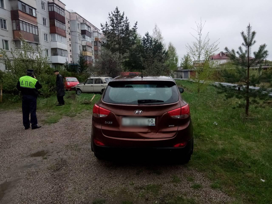 ДТП в военном городке №3