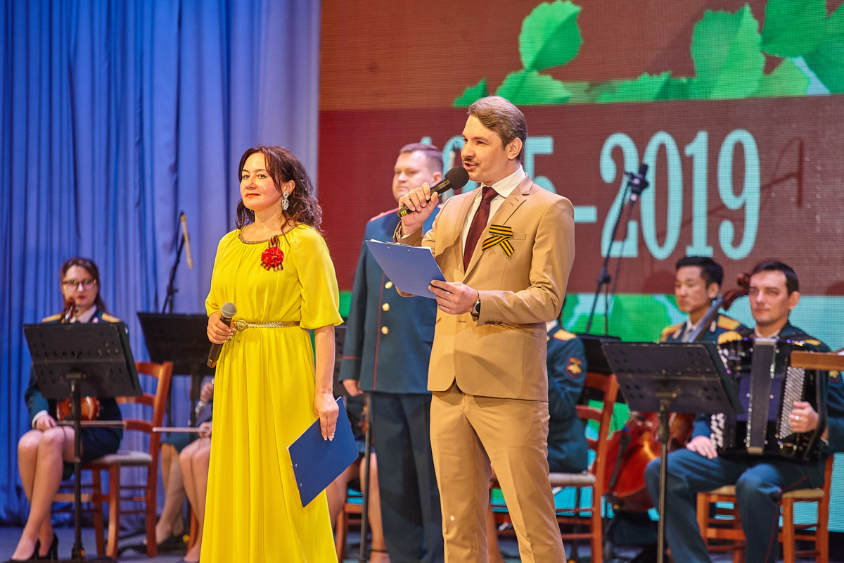 Праздничный концерт к 74-й годовщине Победы в Пскове 