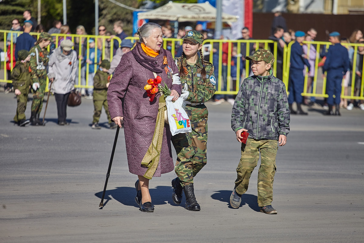 Празднование дня Победы