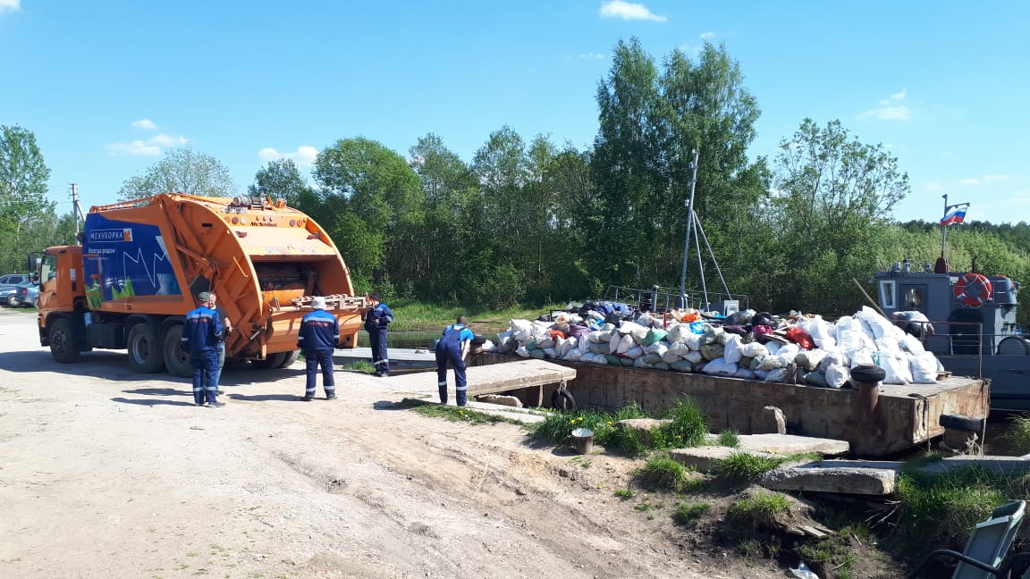 Вывоз ТКО с острова Залита