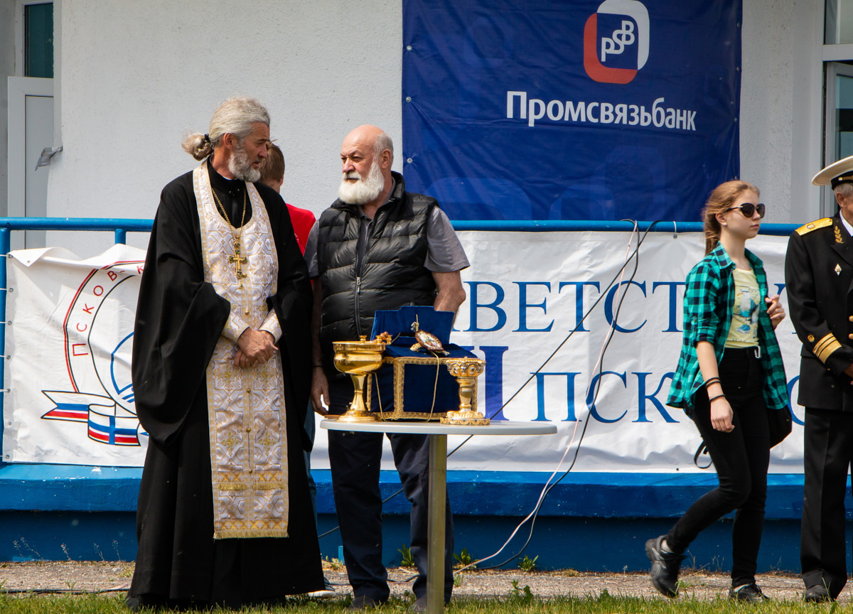 16-я Псковская парусная регата стартовала