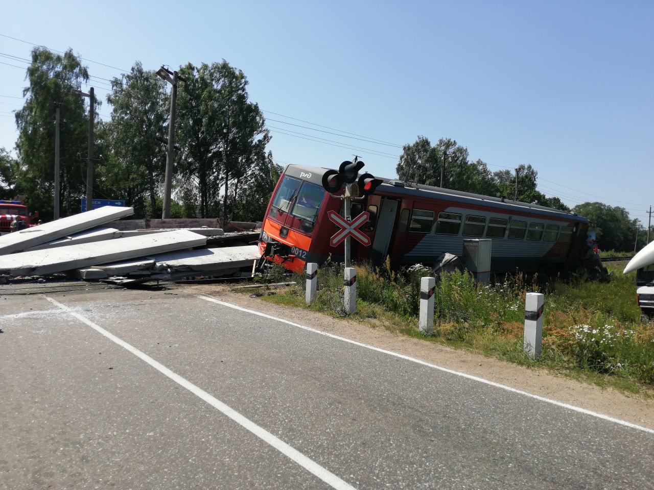 Фото с ДТП в Себежском районе