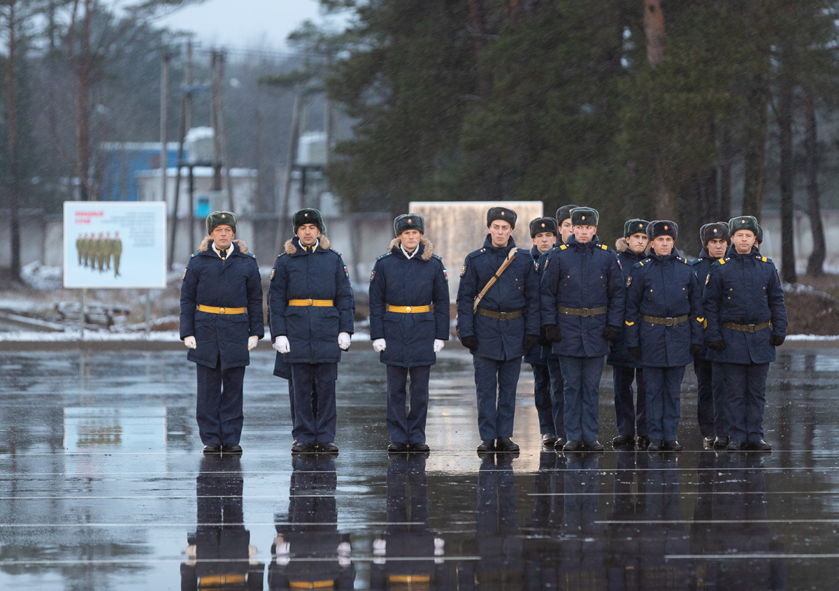 Вручение ордена Кутузова 104-му гвардейскому десантно-штурмовому полку.