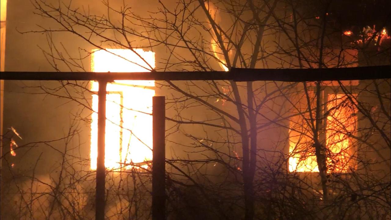 Пожар в Железнодорожном переулке