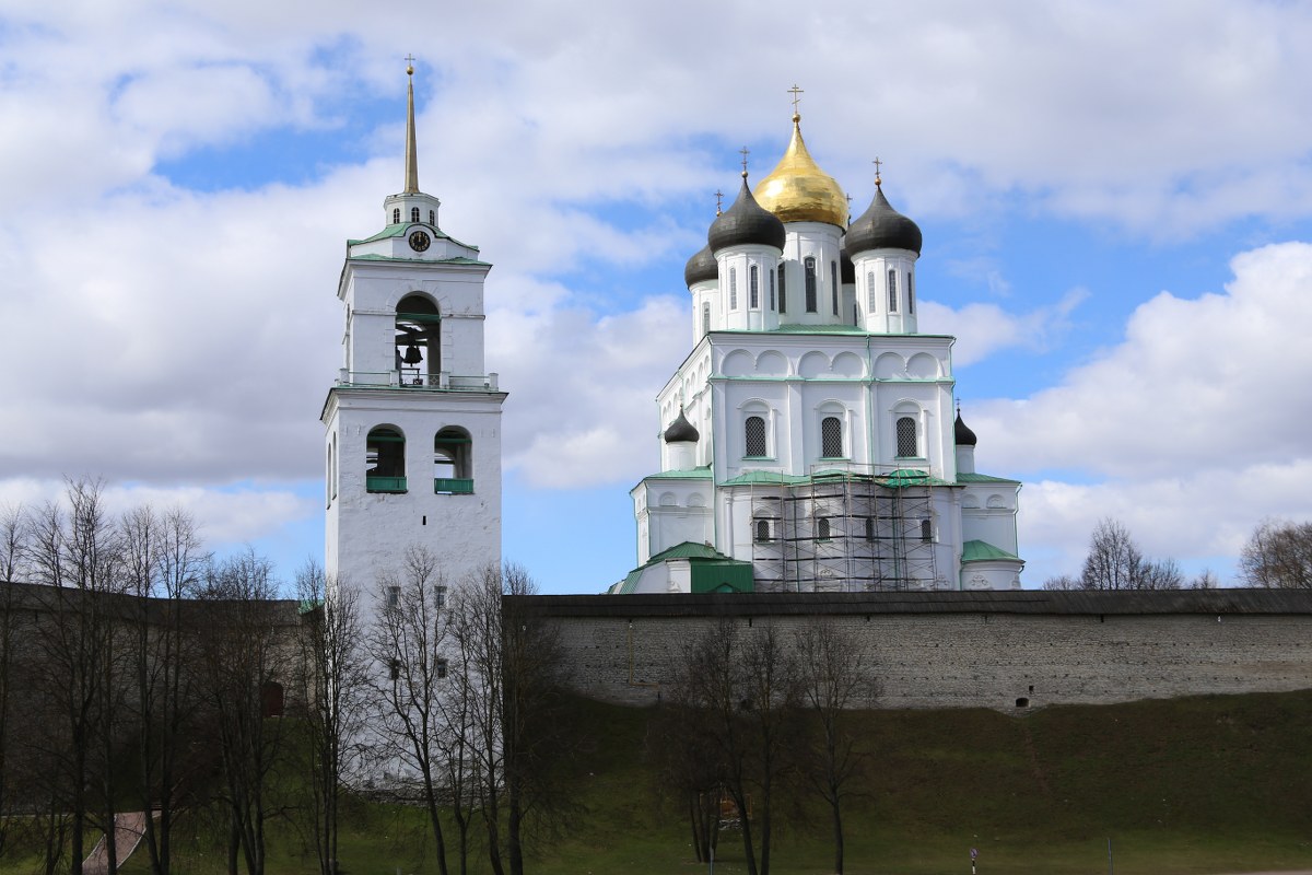 Состояние колокольни Свято-Троицкого собора до начала ремонтно-реставрационных работ