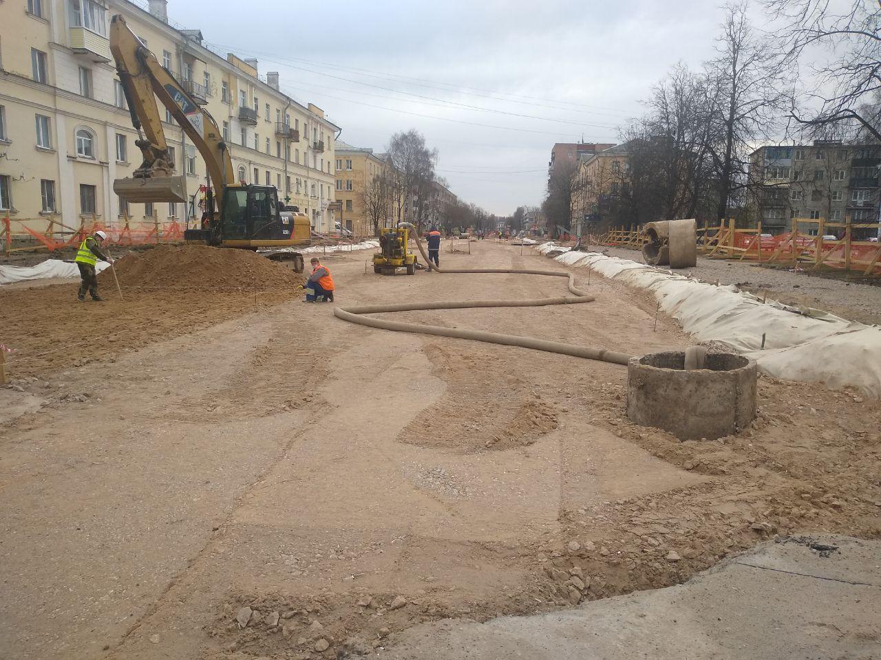 Реконструкция улицы Яна Фабрициуса