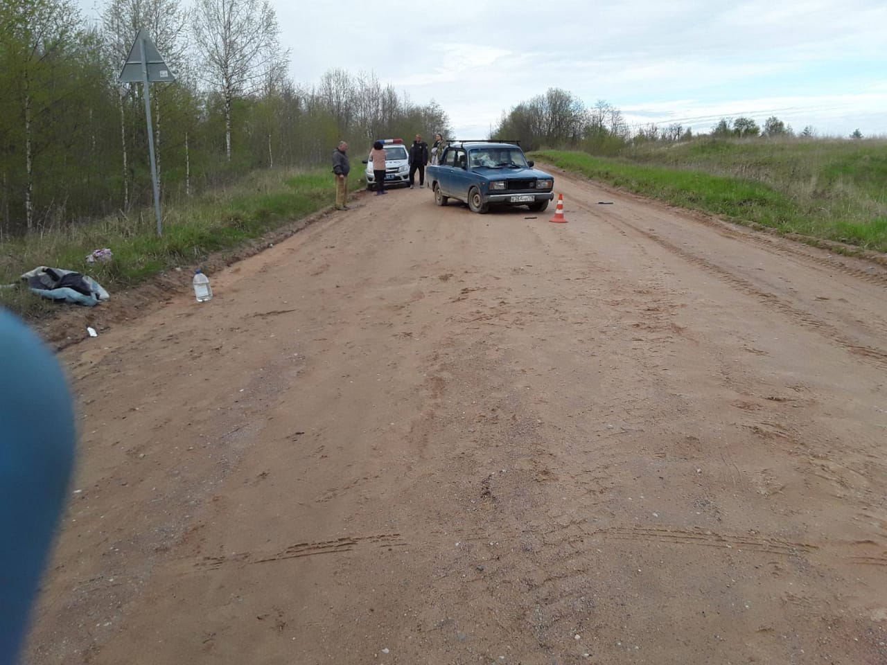 Авария в Плюсском районе