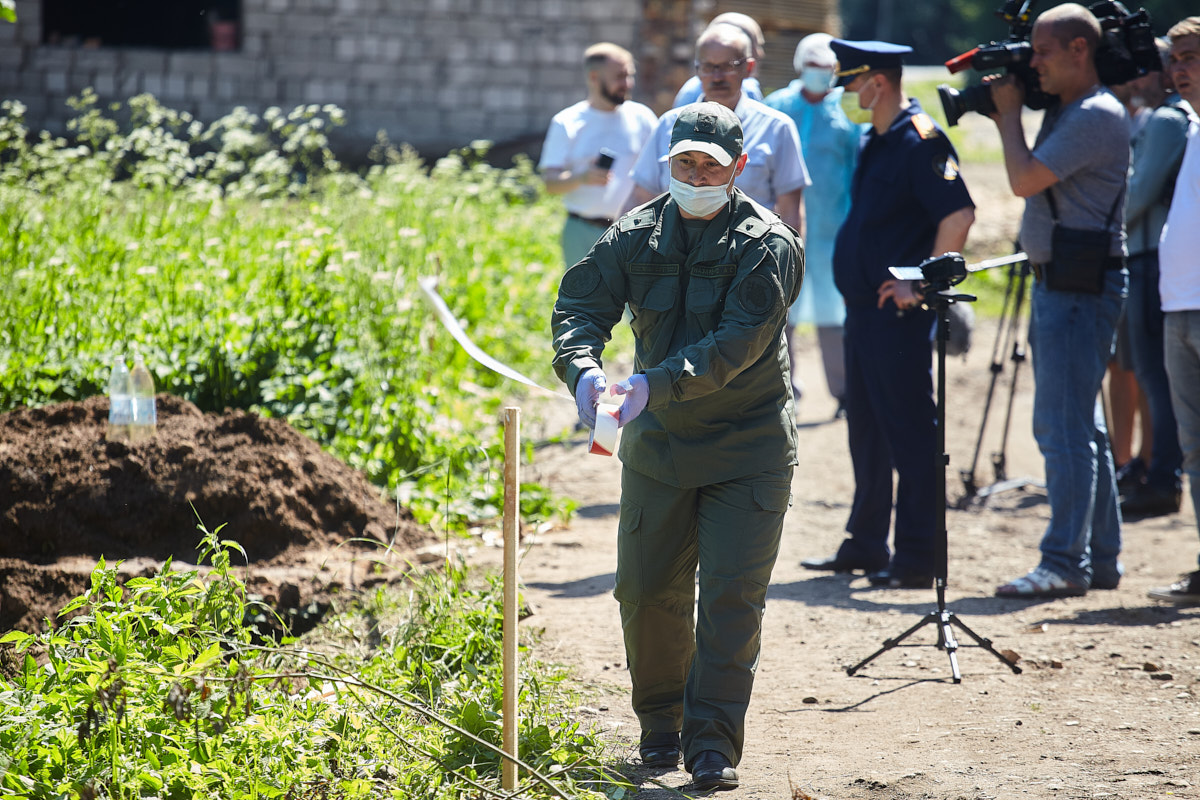 Поисковики движения России "Без срока давности" в Моглино  нашли останки уничтоженных в войну мирных жителей