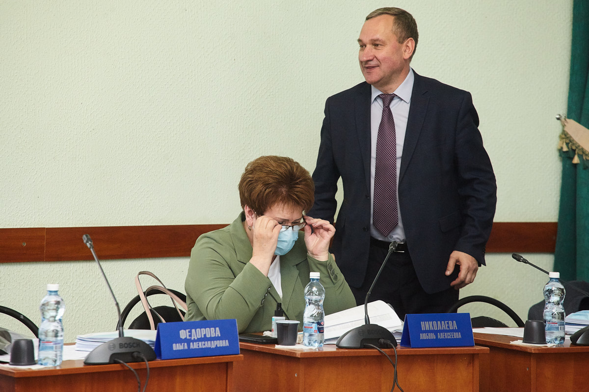 Отчет главы города Пскова на сессии Псковской городской.