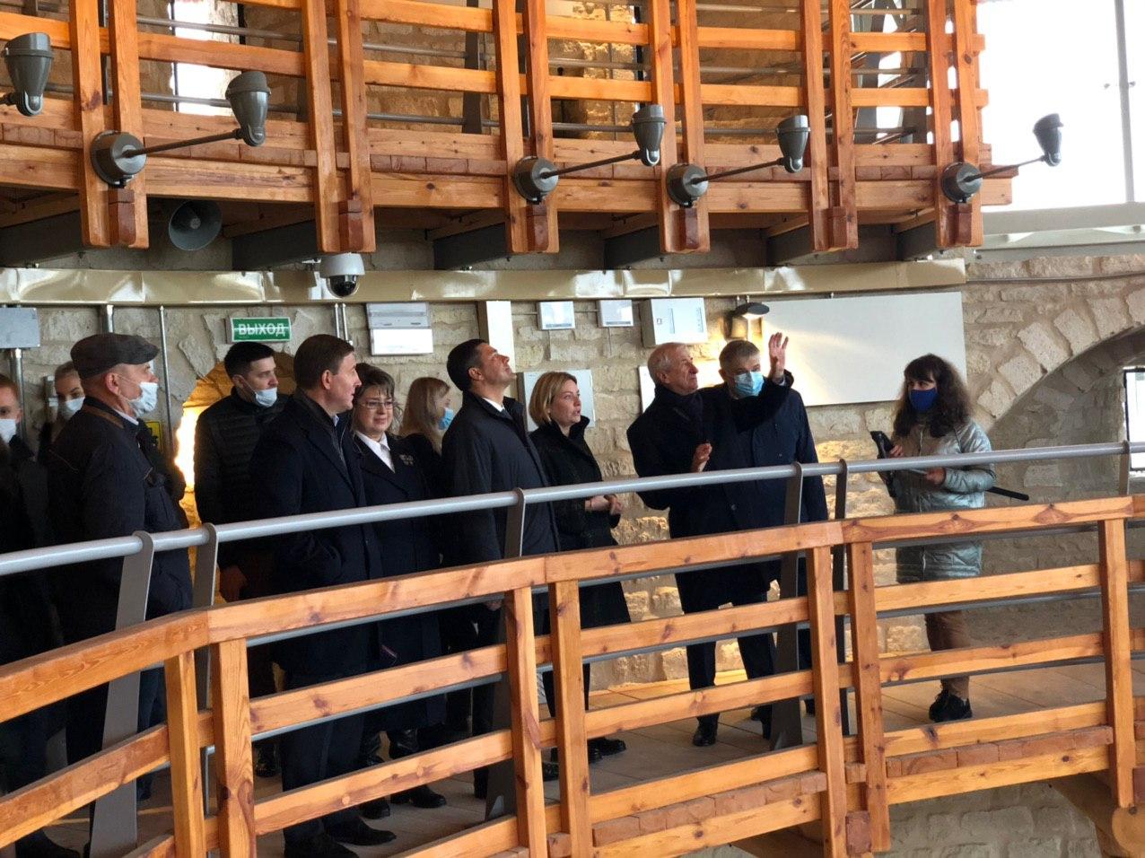 Осмотр Варлаамовской башни