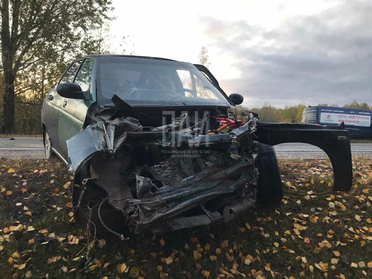 Виновник вчерашнего ДТП в Печорском районе задержан