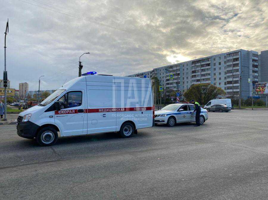 ДТП с автобусом на улице Юбилейной