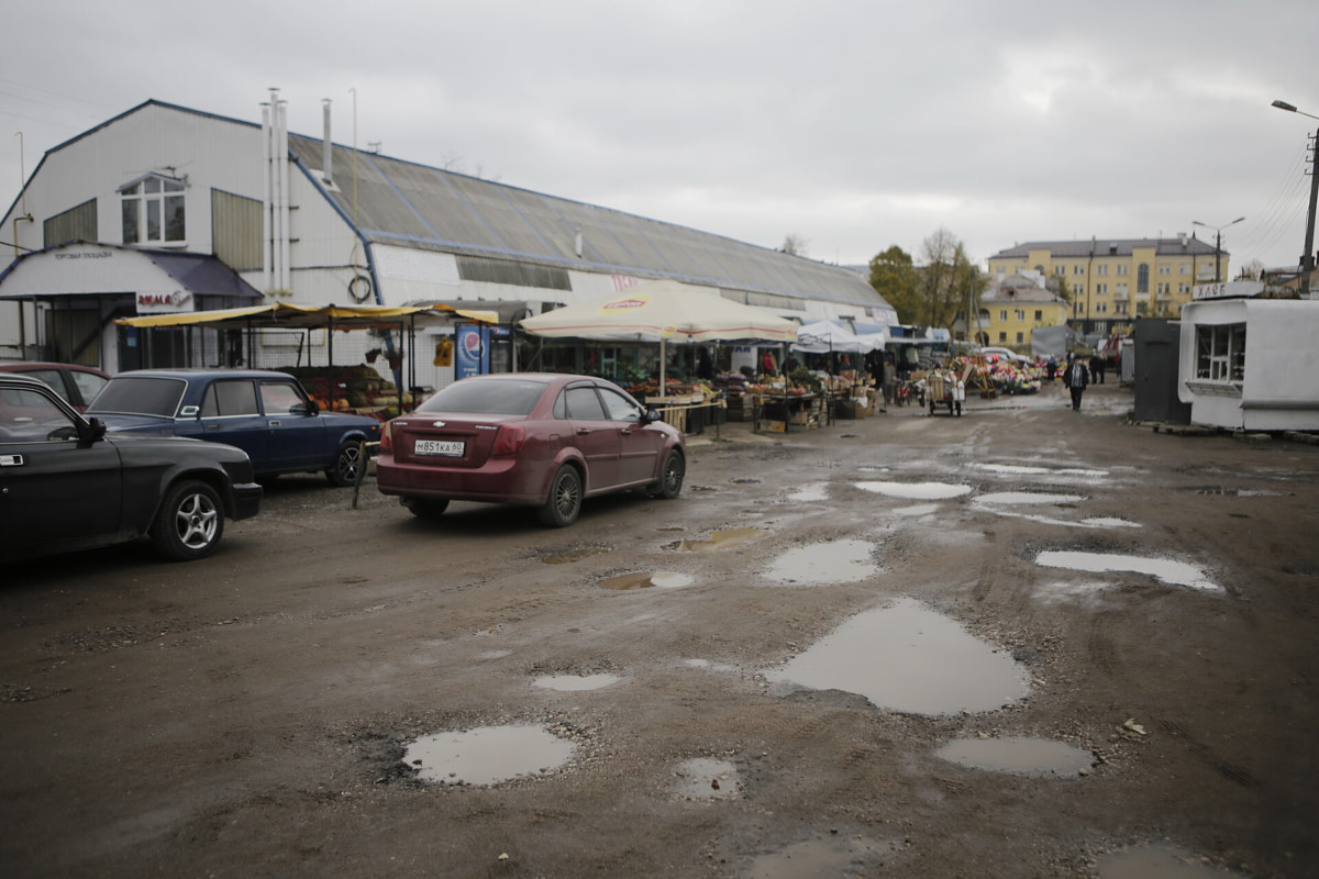 Ларьки сносят на Четырех углах в Пскове