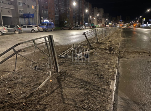 Пьяный водитель устроил ДТП в Пскове