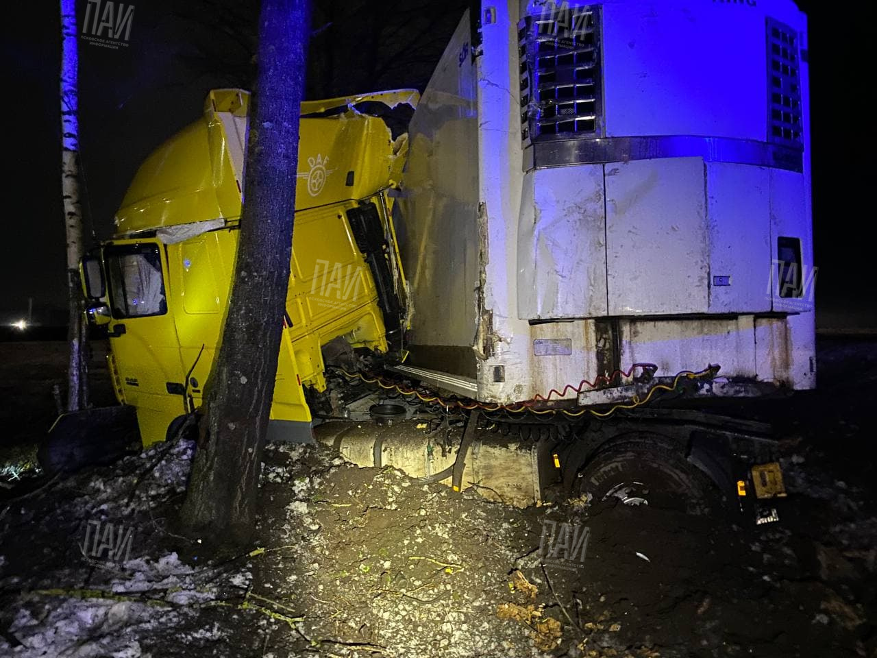 ДТП со смертельным исходом на трассе Псков - Изборск