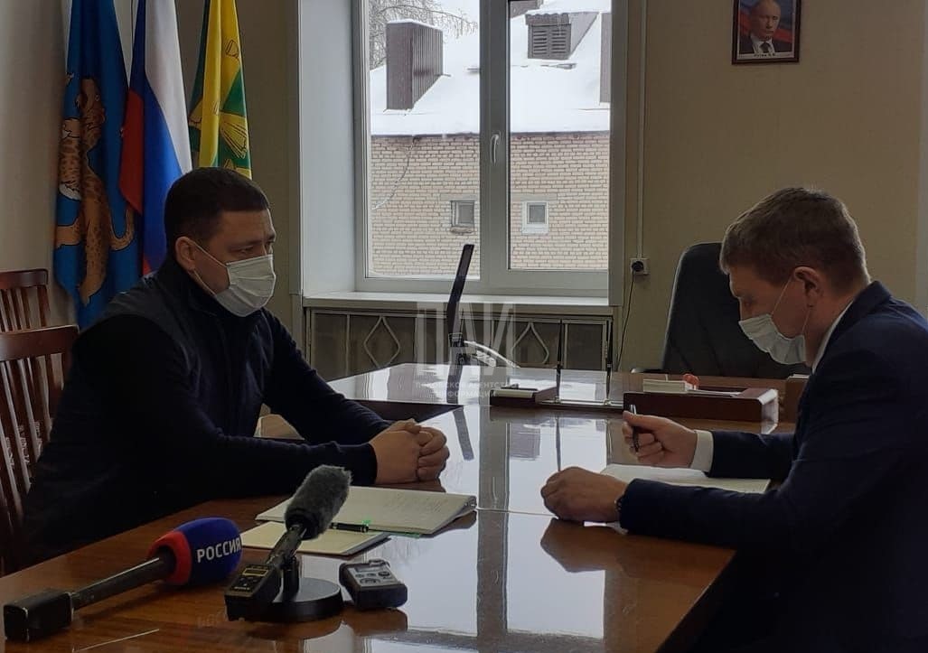 Михаил Ведерников посетил Гдов с рабочим визитом