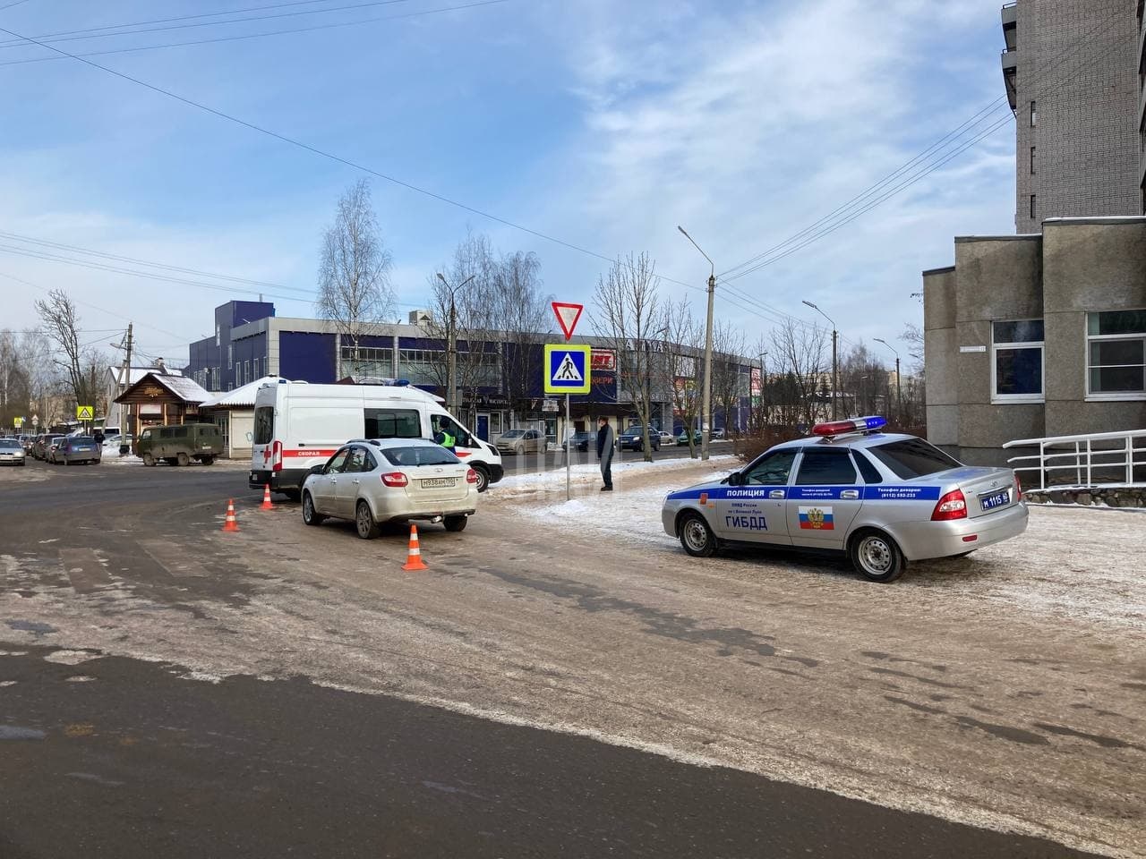 Наезд на пешехода в Великих Луках