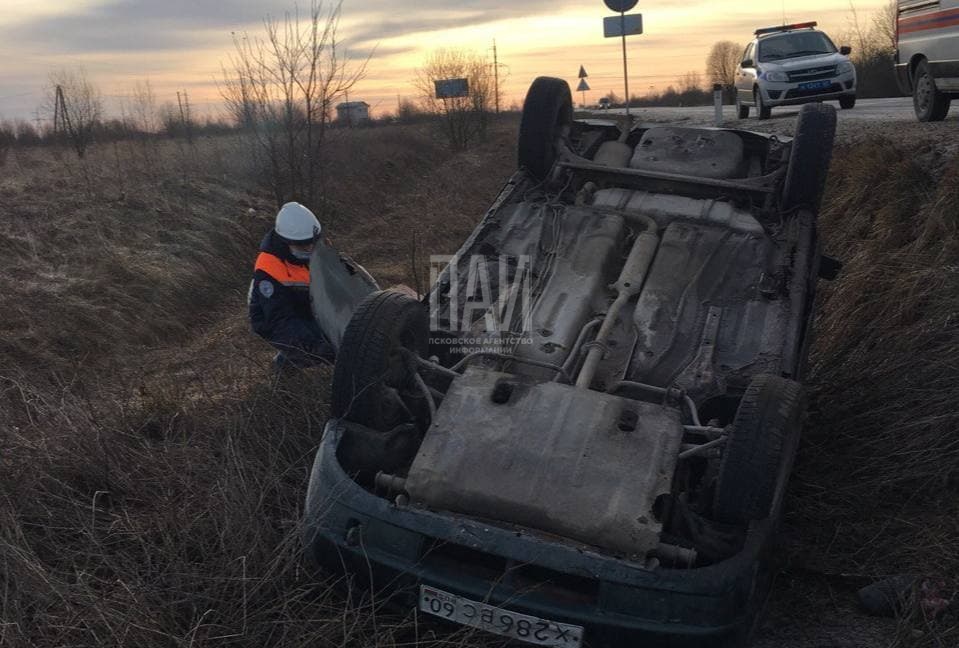 ДТП с пострадавшими в Псковском районе