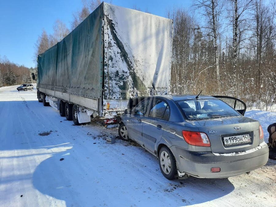 ДТП с беременной женщиной в Гдовском районе 