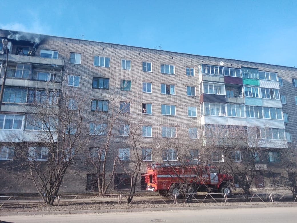 Пожар в Великих Луках