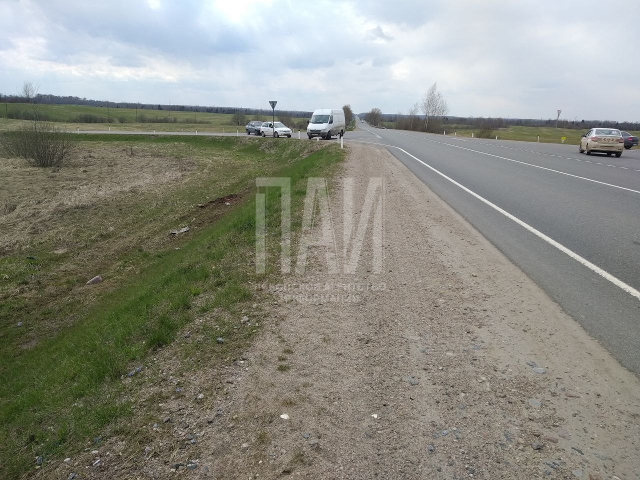 Мужчина умер в результате ДТП в Псковской области