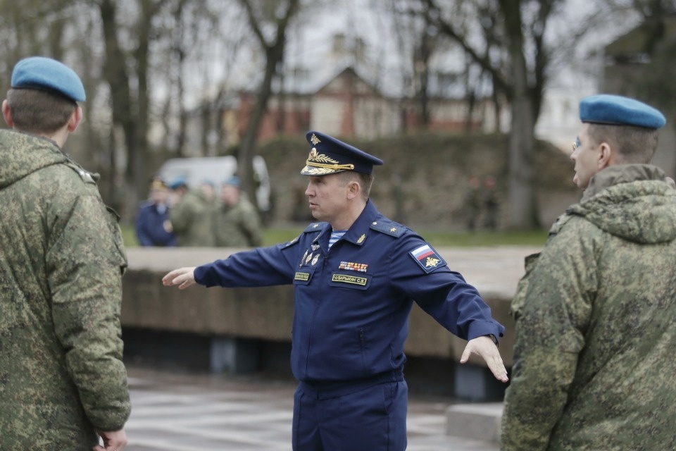 В Пскове прошла репетиция парада