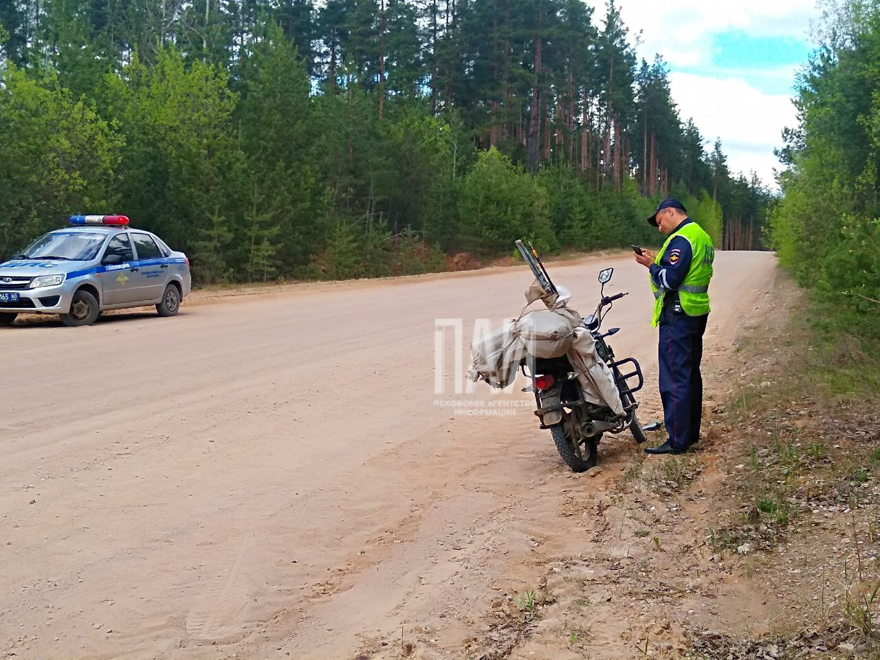 Мужчина пострадал в ДТП в Красногородском районе 