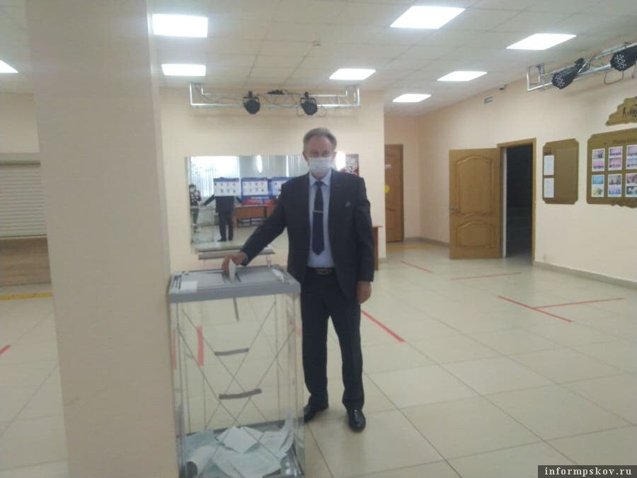 Предварительное голосование «Единой России» в Псковской области 