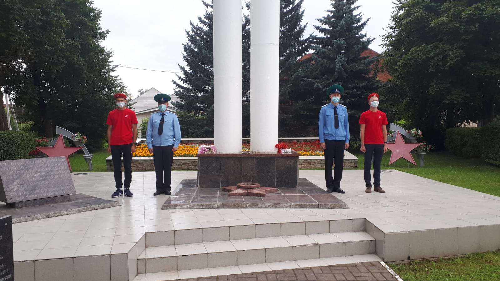 В Печорском районе отметили 77-ю годовщину освобождения от немецко-фашистских захватчиков