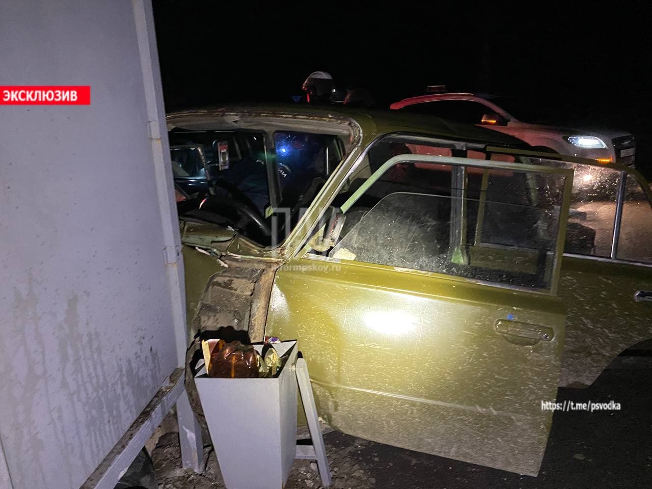 ДТП у деревни Дуброво