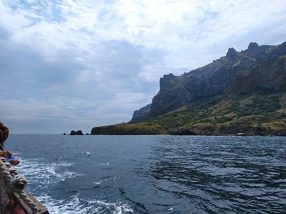 Морская прогулка к Карадагу