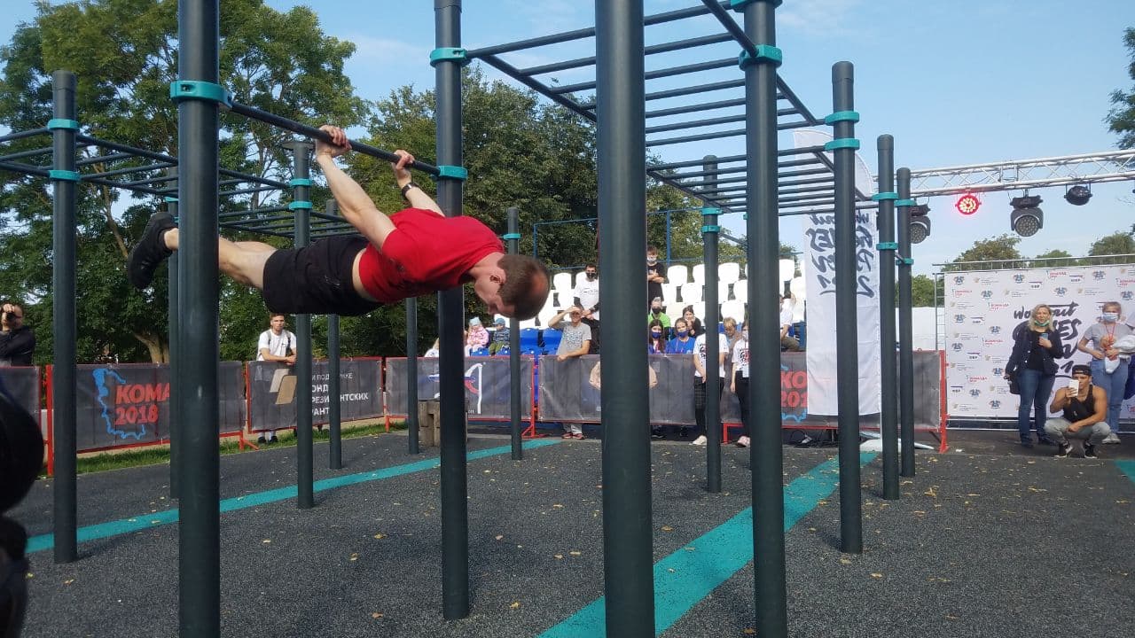 В Пскове стартовали всероссийские силовые соревнования по воркауту Workout Games Pskov 2021