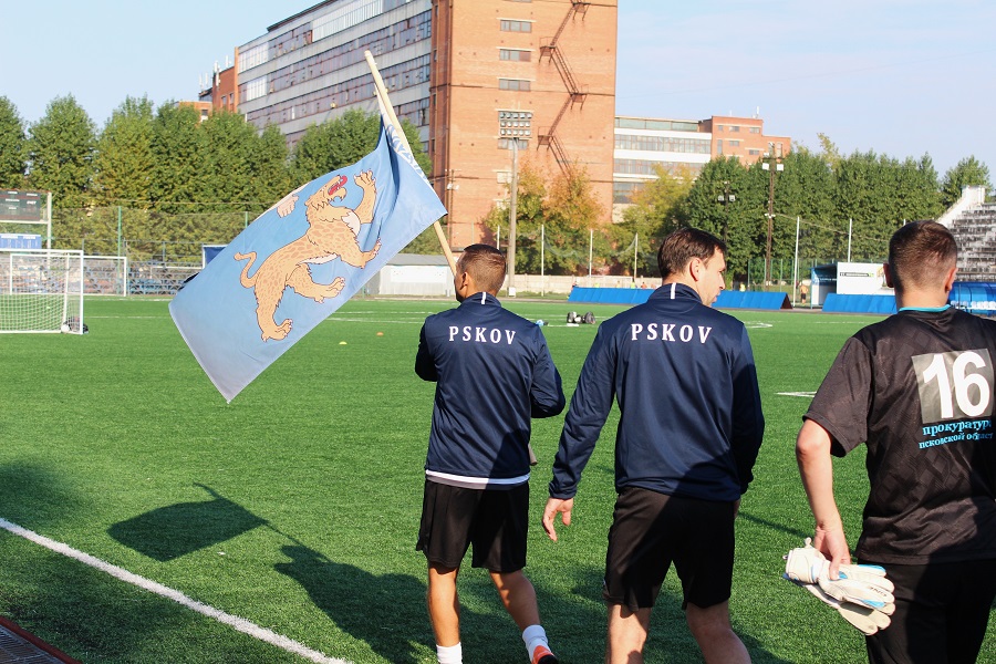 Мини-футбол на кубок 300-летия прокуратуры в Пскове