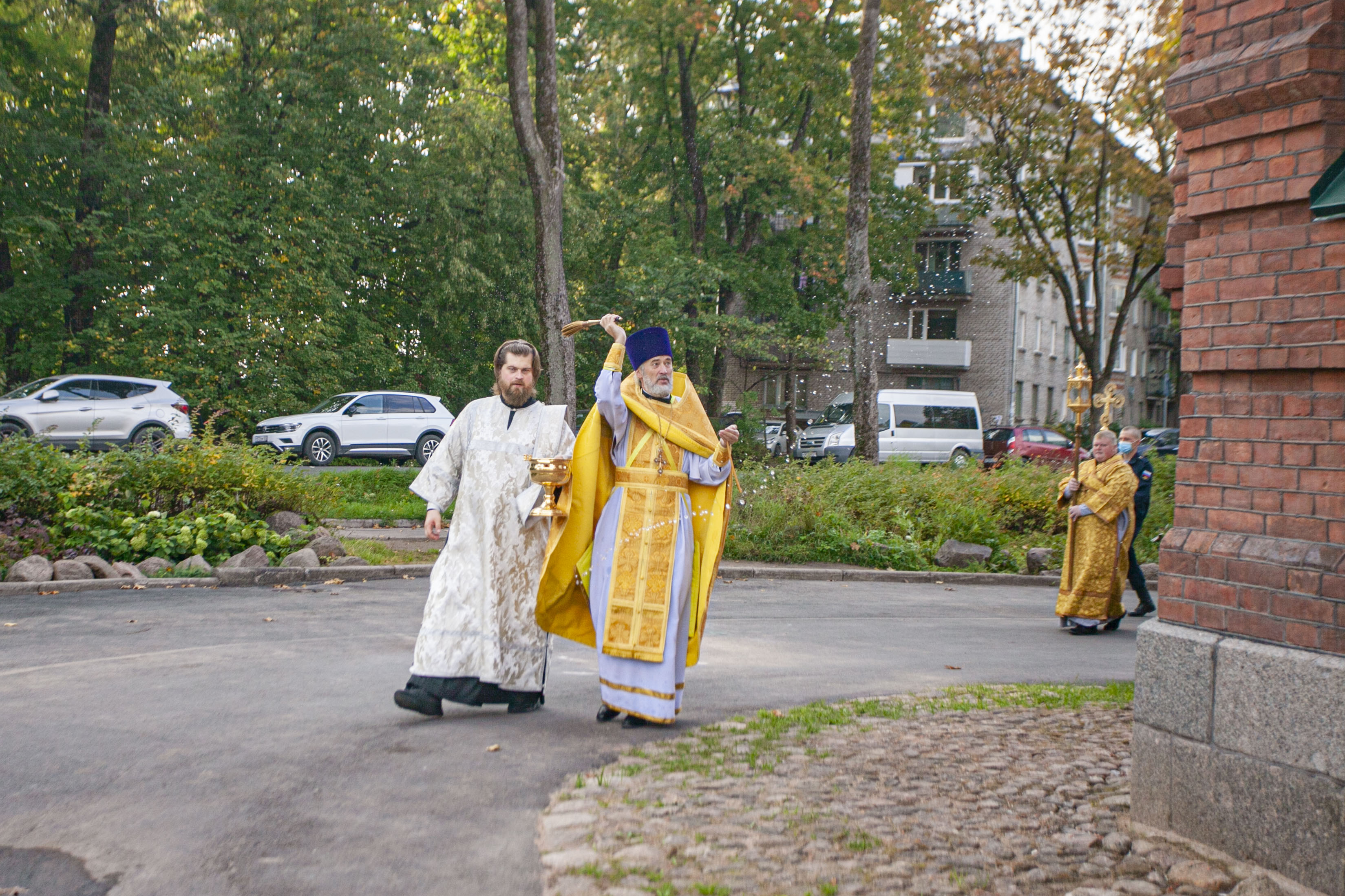 Освящение храма Александра Невского