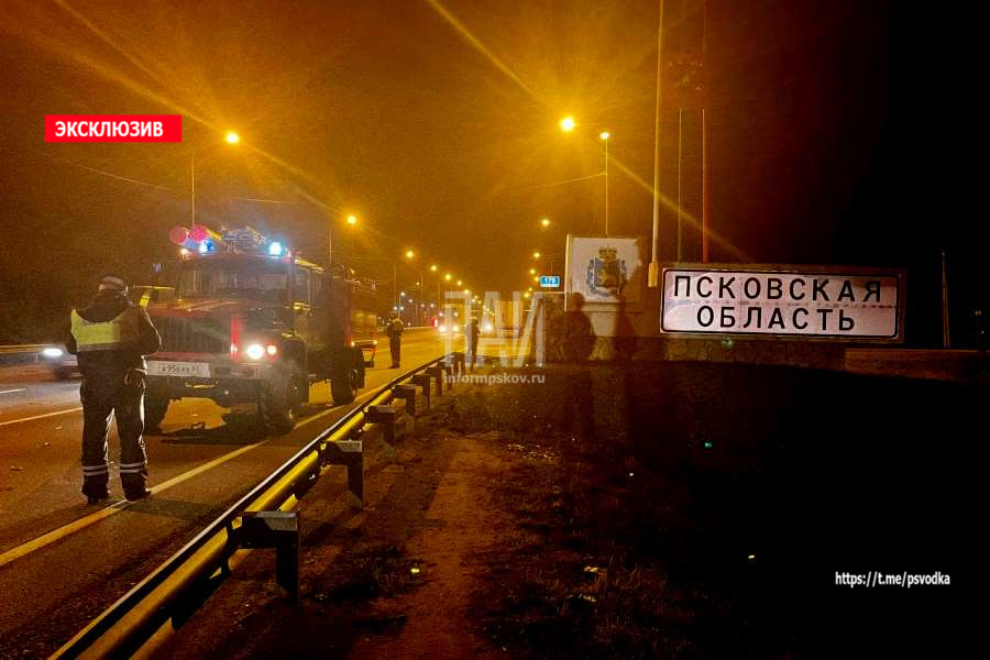 ДТП на границе Псковской области